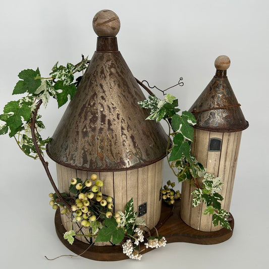 Barn & Silo Birdhouse