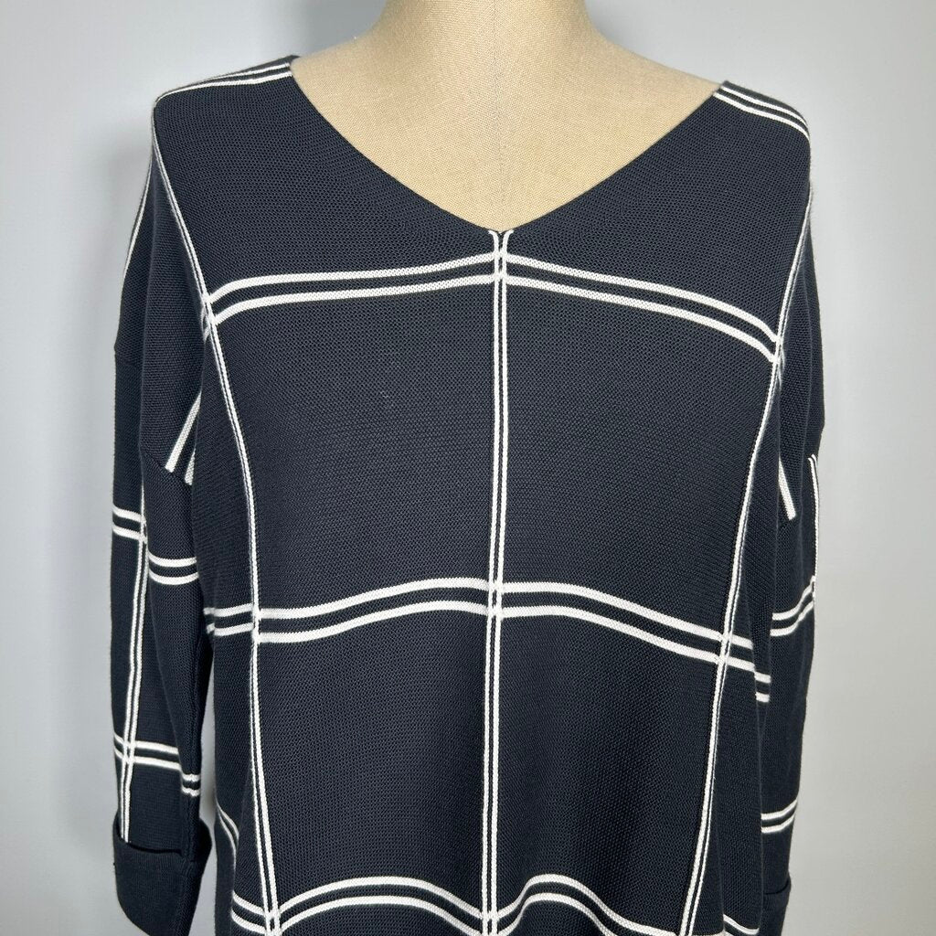 Barbour 3/4 slv knit Top