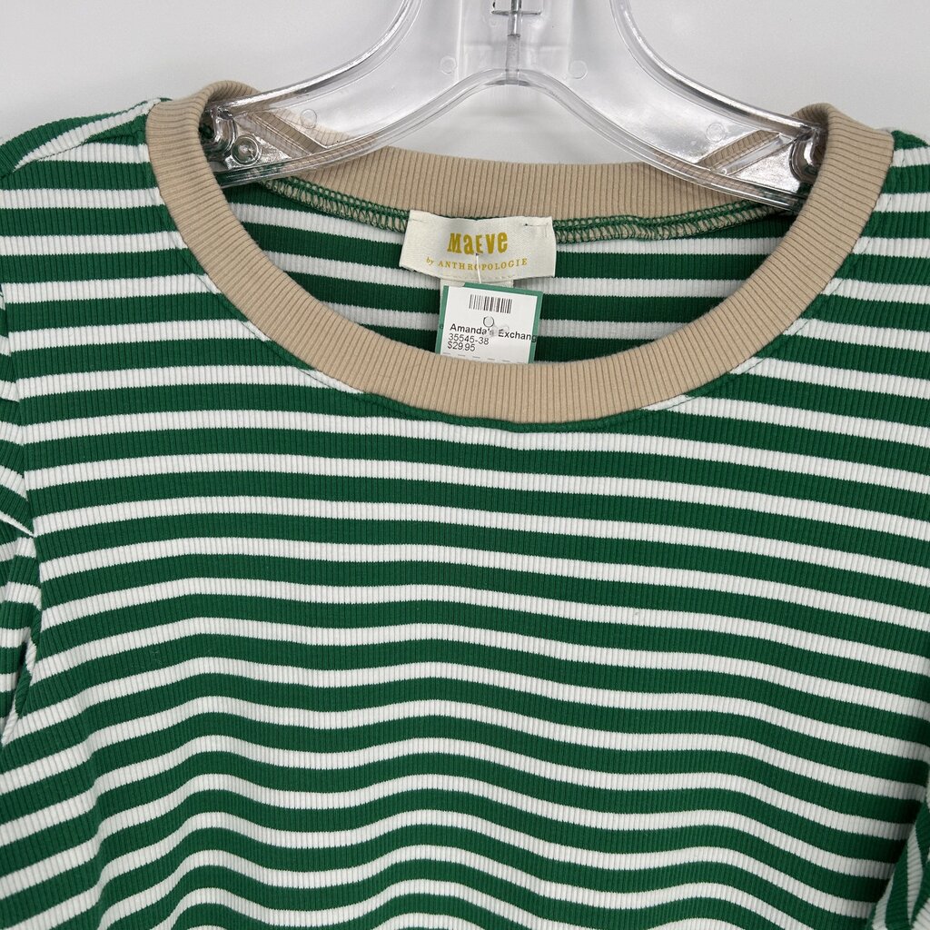 Maeve S/s Striped Shirt