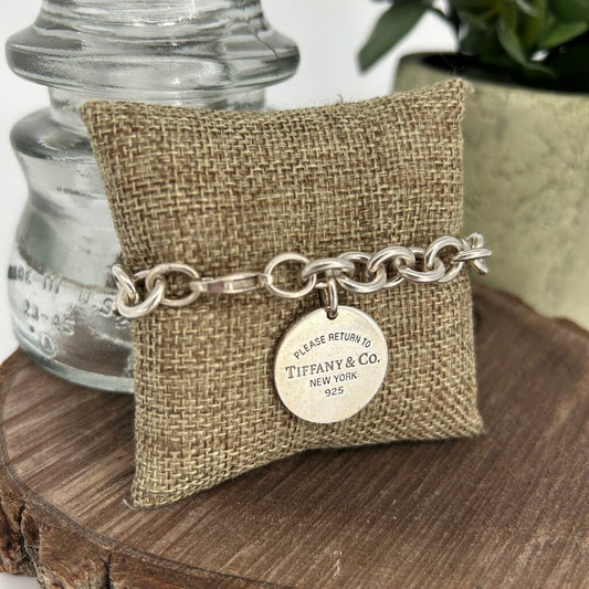 Tiffany & Co "Please Return To Tiffany" Tag Bracelet