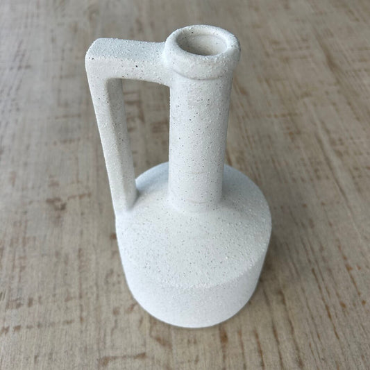 Ceramic Pitcher w Tall Neck