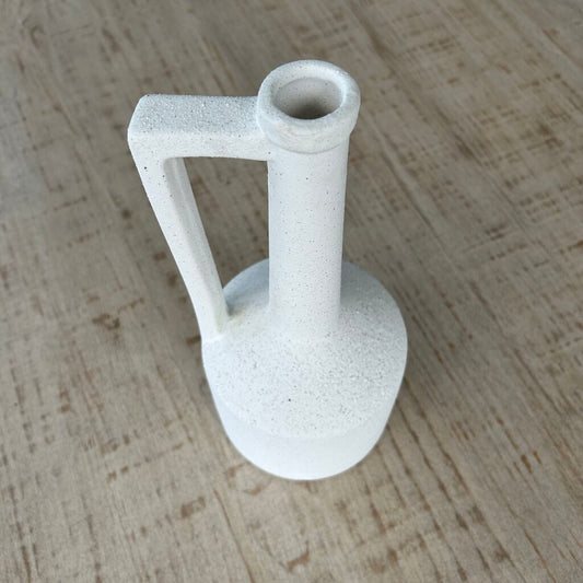 Ceramic Pitcher w Tall Neck