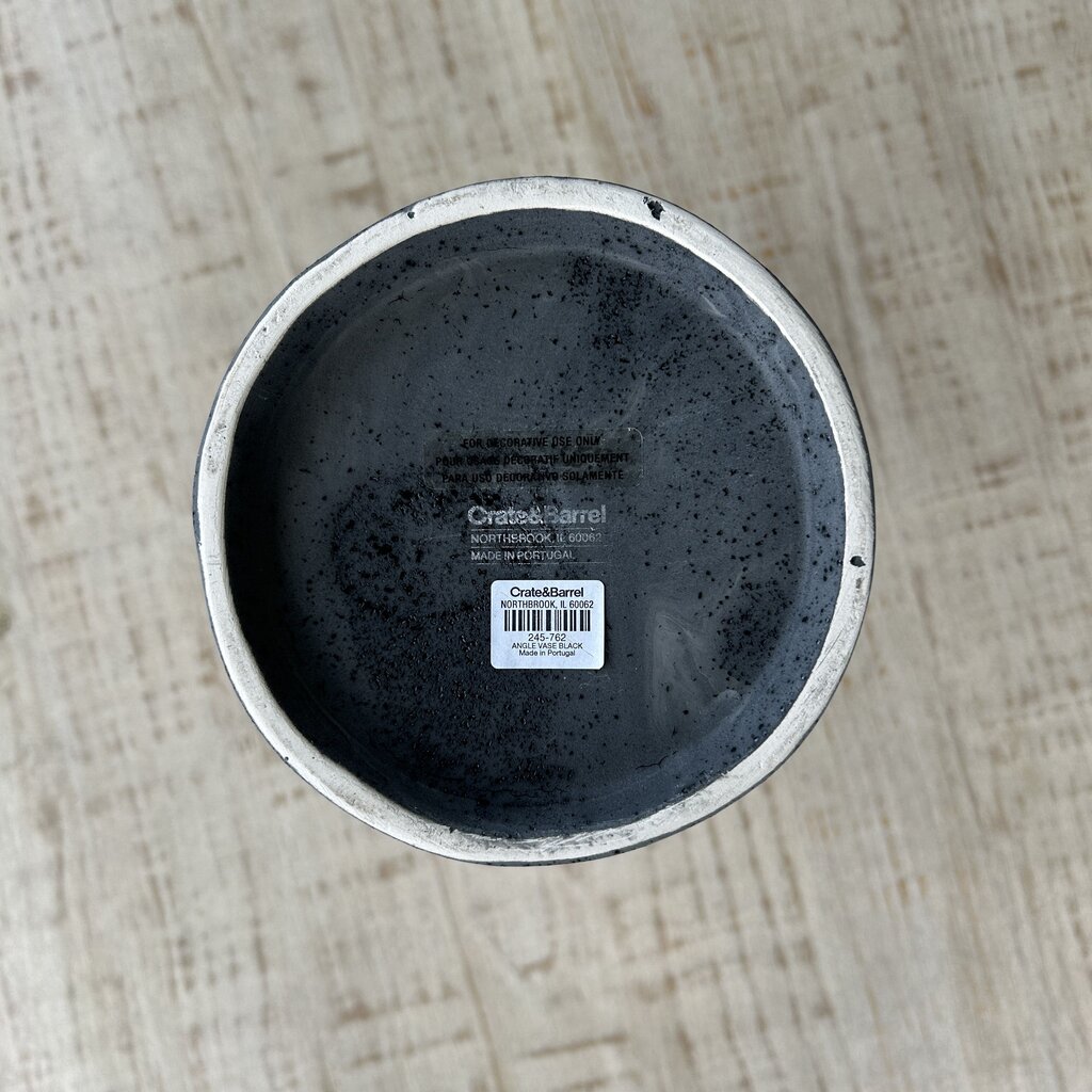 Crate & Barrel Angle Vase