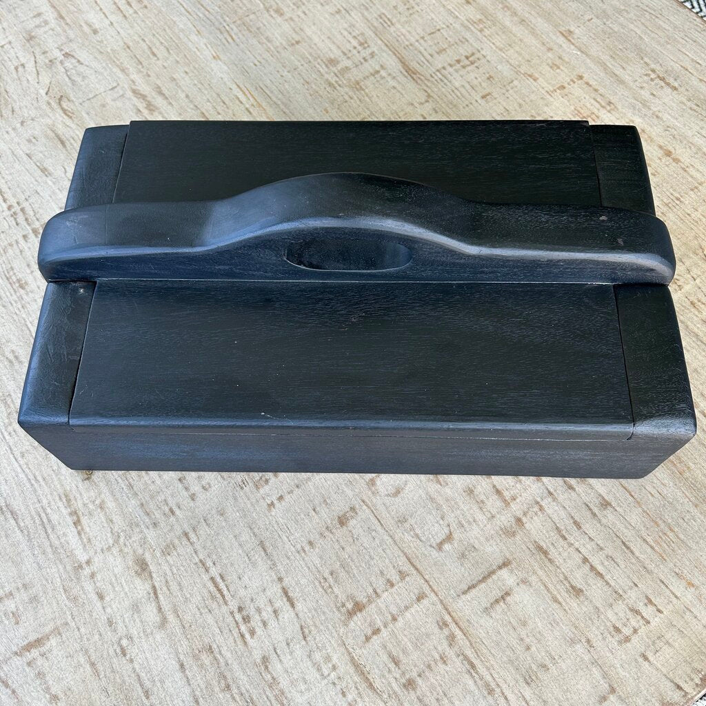 Wood Serving Tray w LId