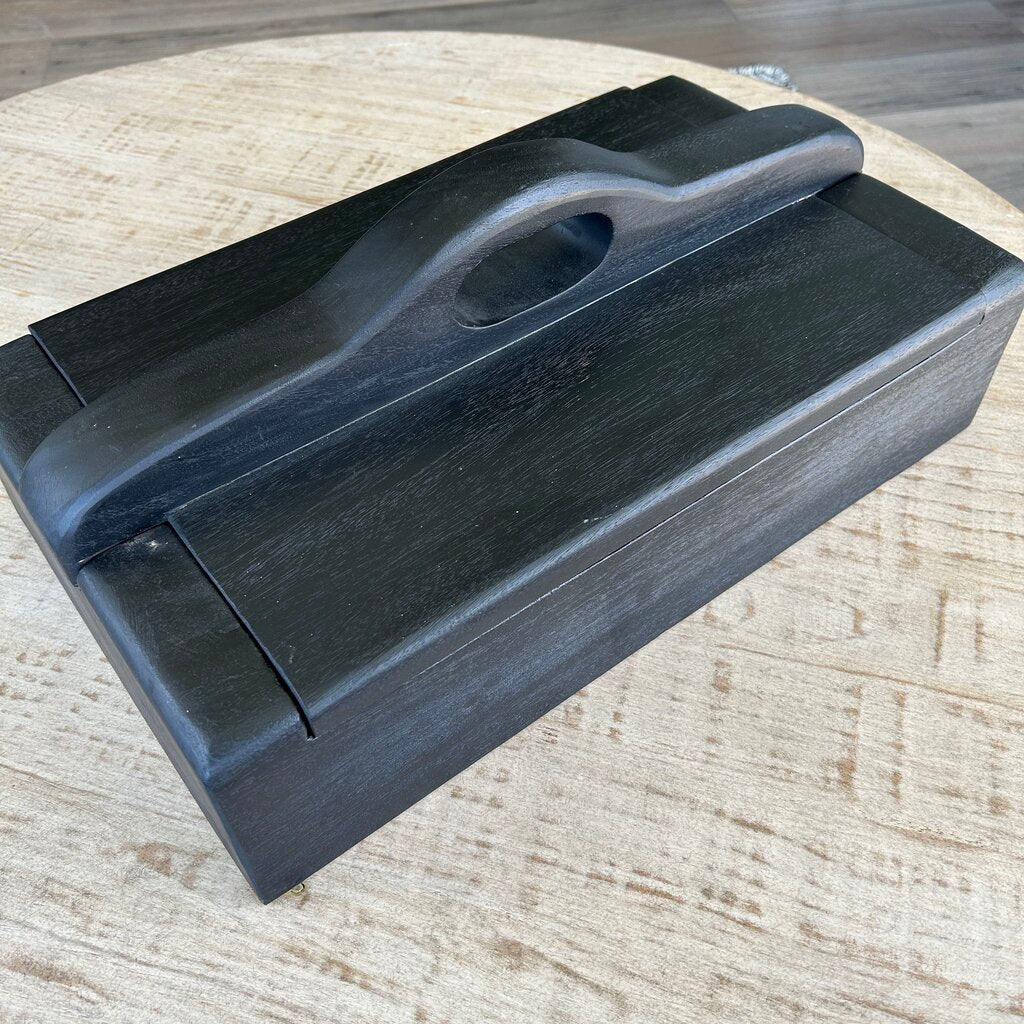 Wood Serving Tray w LId