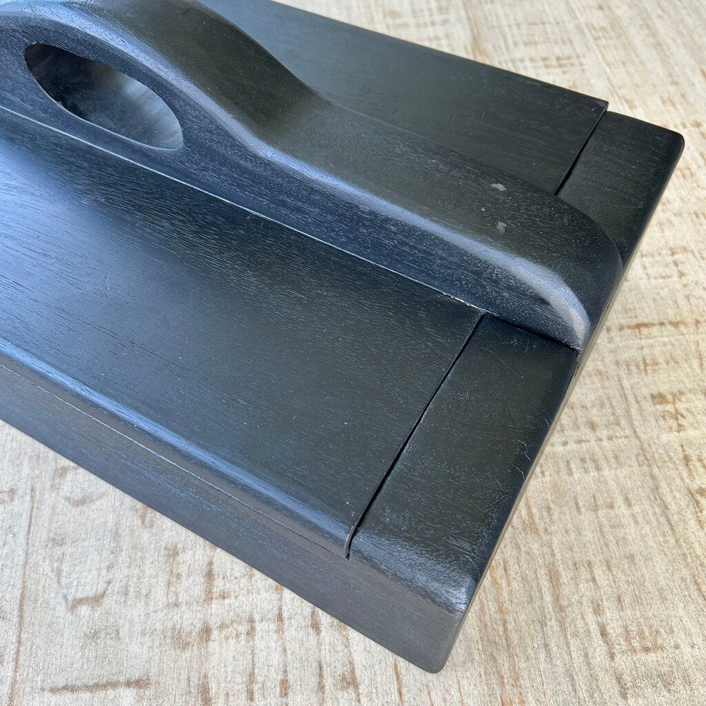 Wood Serving Tray w LId