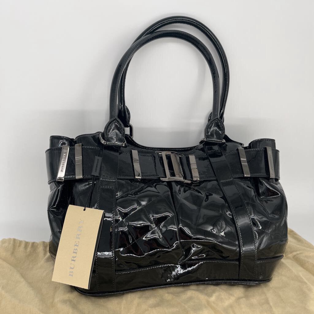 Burberry Patent Leahter Handbag