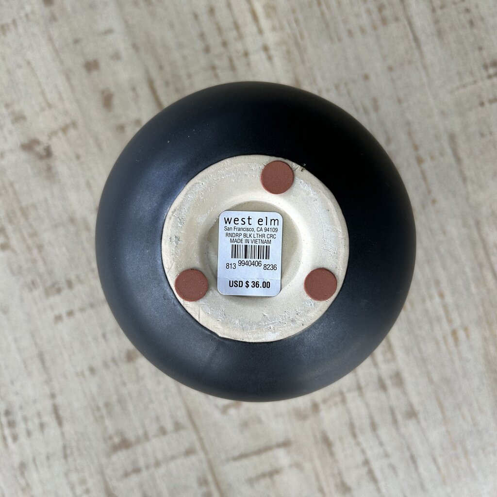 West Elm Round Vase