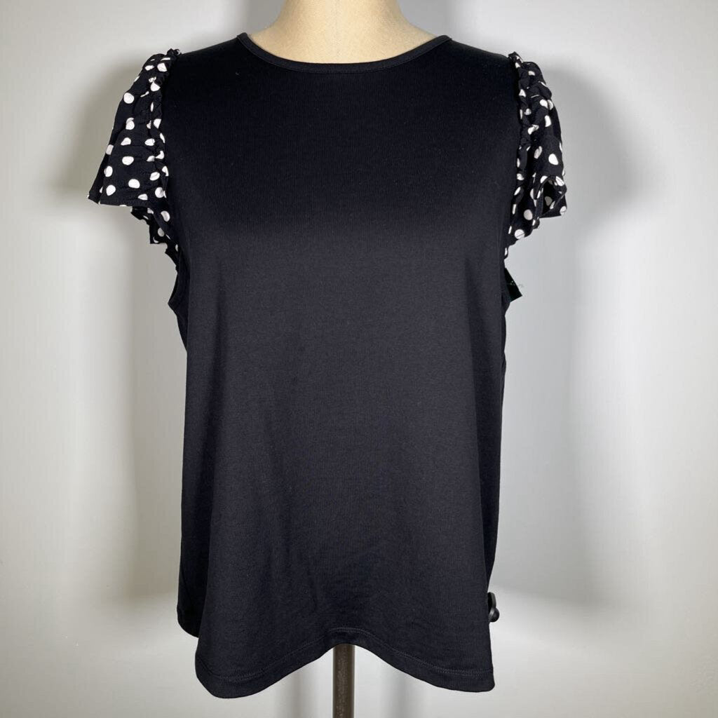 Kate Spade Polka Dot Slv Shirt