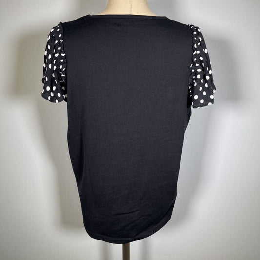 Kate Spade Polka Dot Slv Shirt