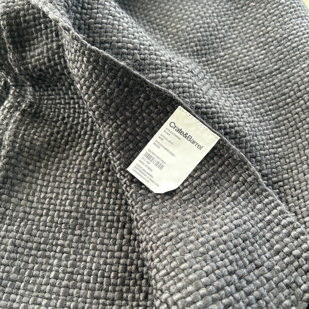 Crate & Barrel Throw Blanket