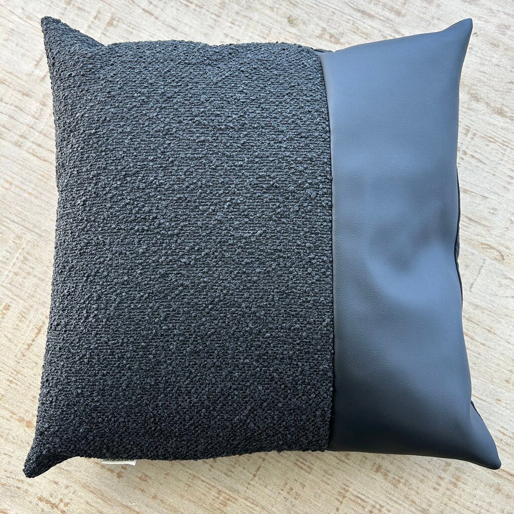 Coterie Faux Leather Pillow
