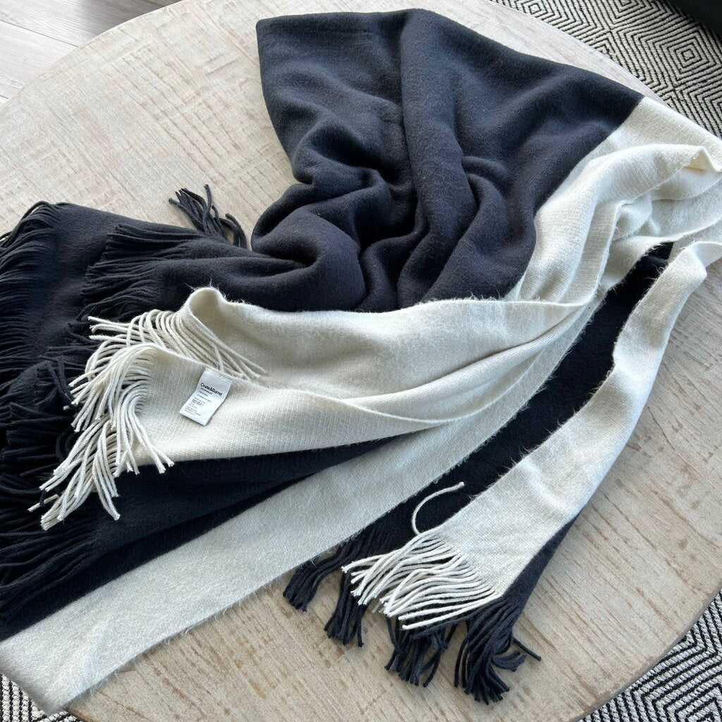 Crate & Barrel Throw Blanket