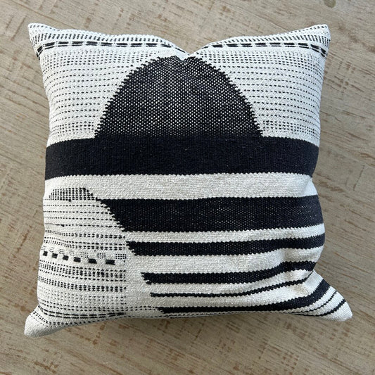 Striped Pillow with Down Insert