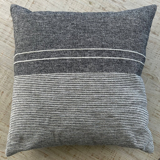 Textured Striped Pillow