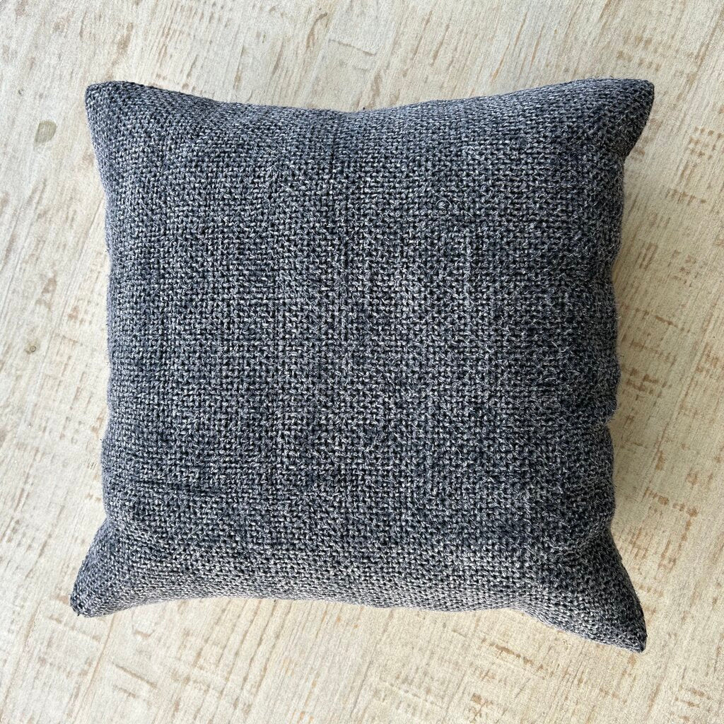 Woven Linen Throw Pillow AS IS