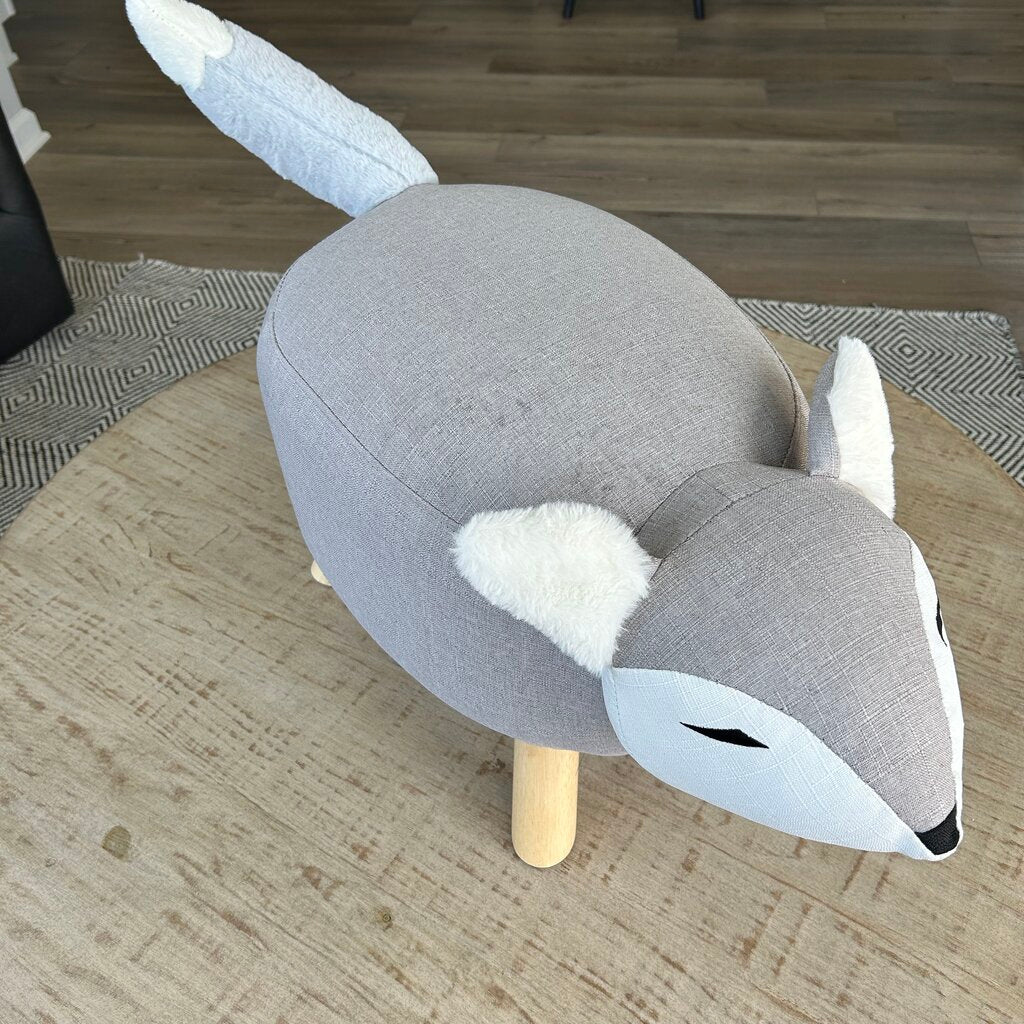 Squirrel Footstool AS IS