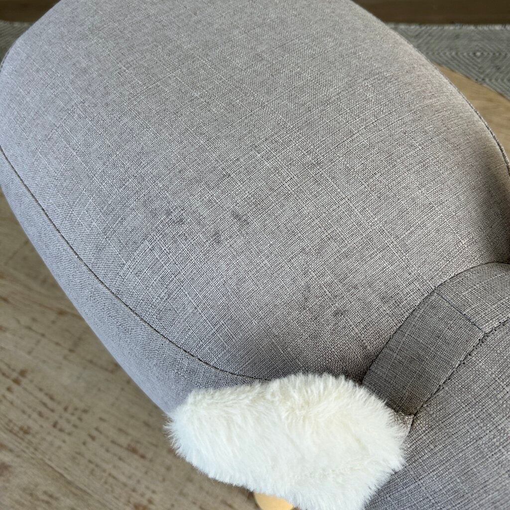 Squirrel Footstool AS IS