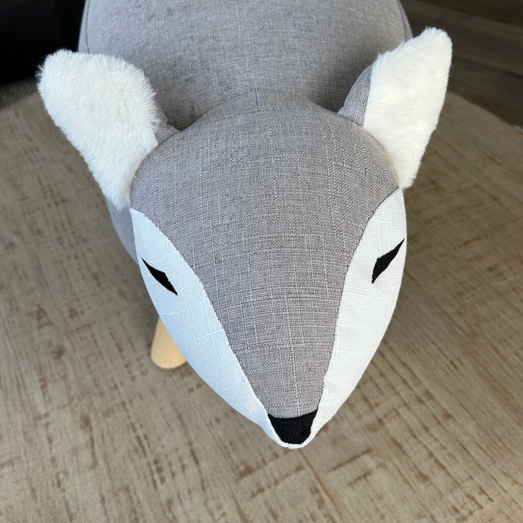 Squirrel Footstool AS IS