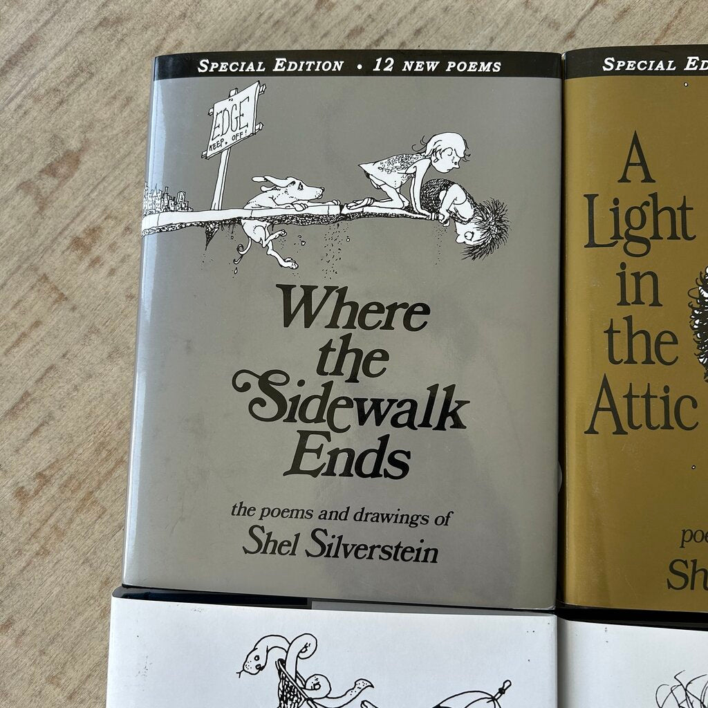 4 Pc Shel Silverstein Bookset