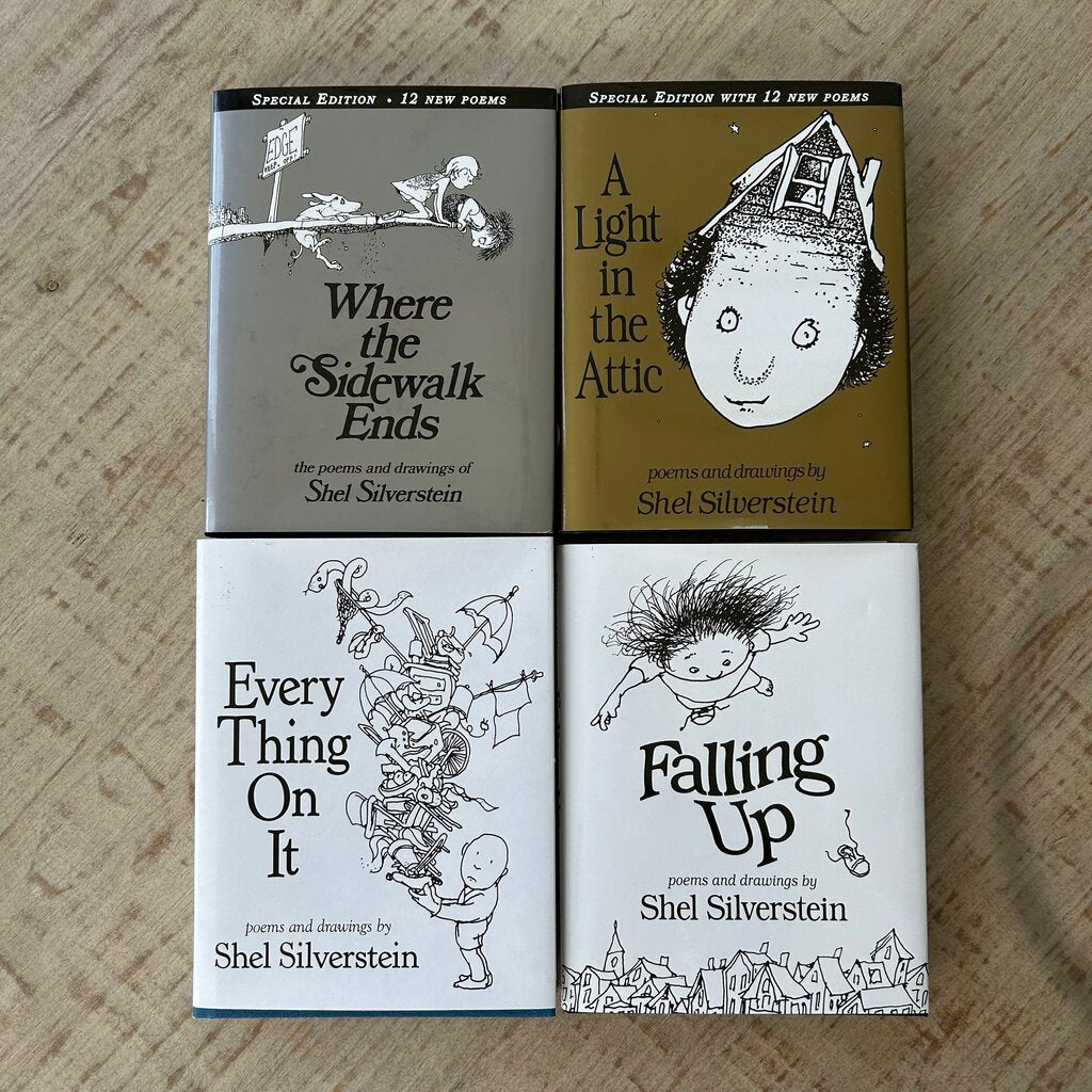 4 Pc Shel Silverstein Bookset