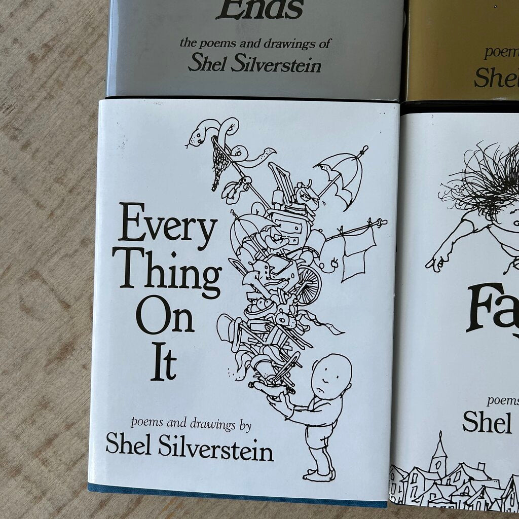 4 Pc Shel Silverstein Bookset