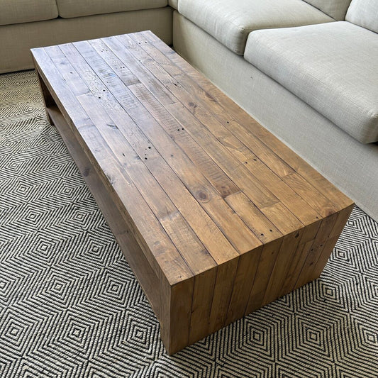 Four Hands Plank Coffee Table AS IS