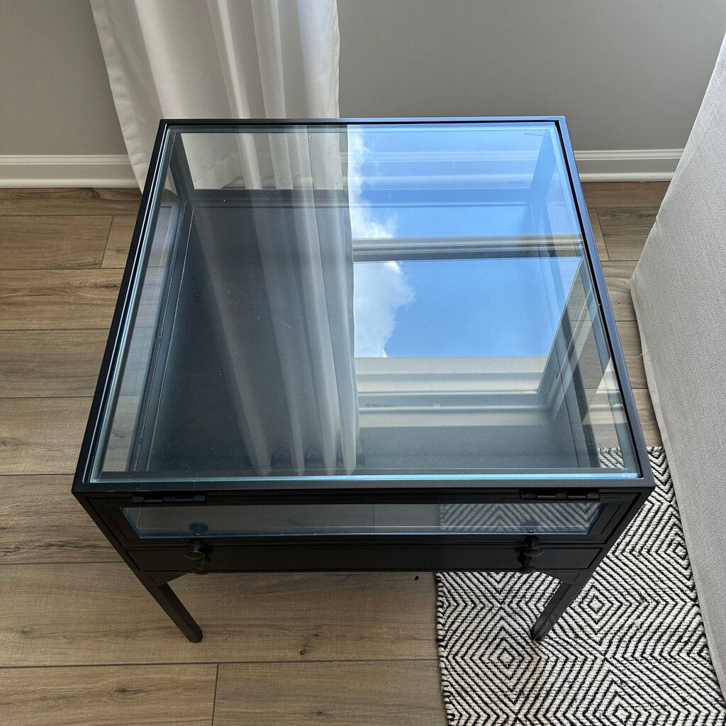 Four Hands Shadow Box Side Table
