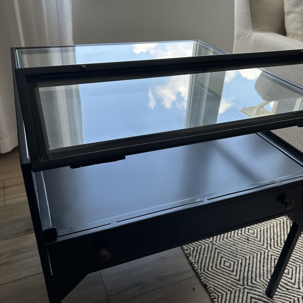 Four Hands Shadow Box Side Table