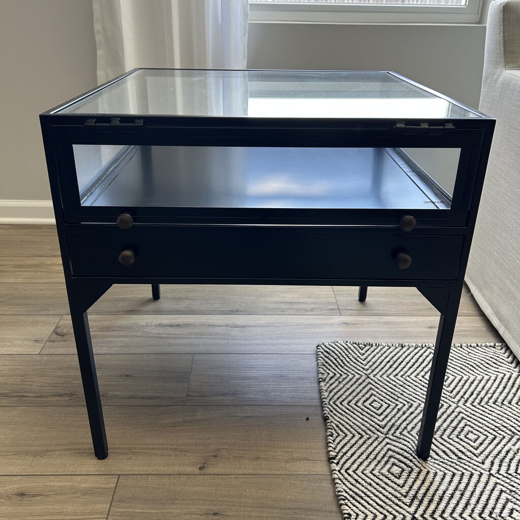 Four Hands Shadow Box Side Table
