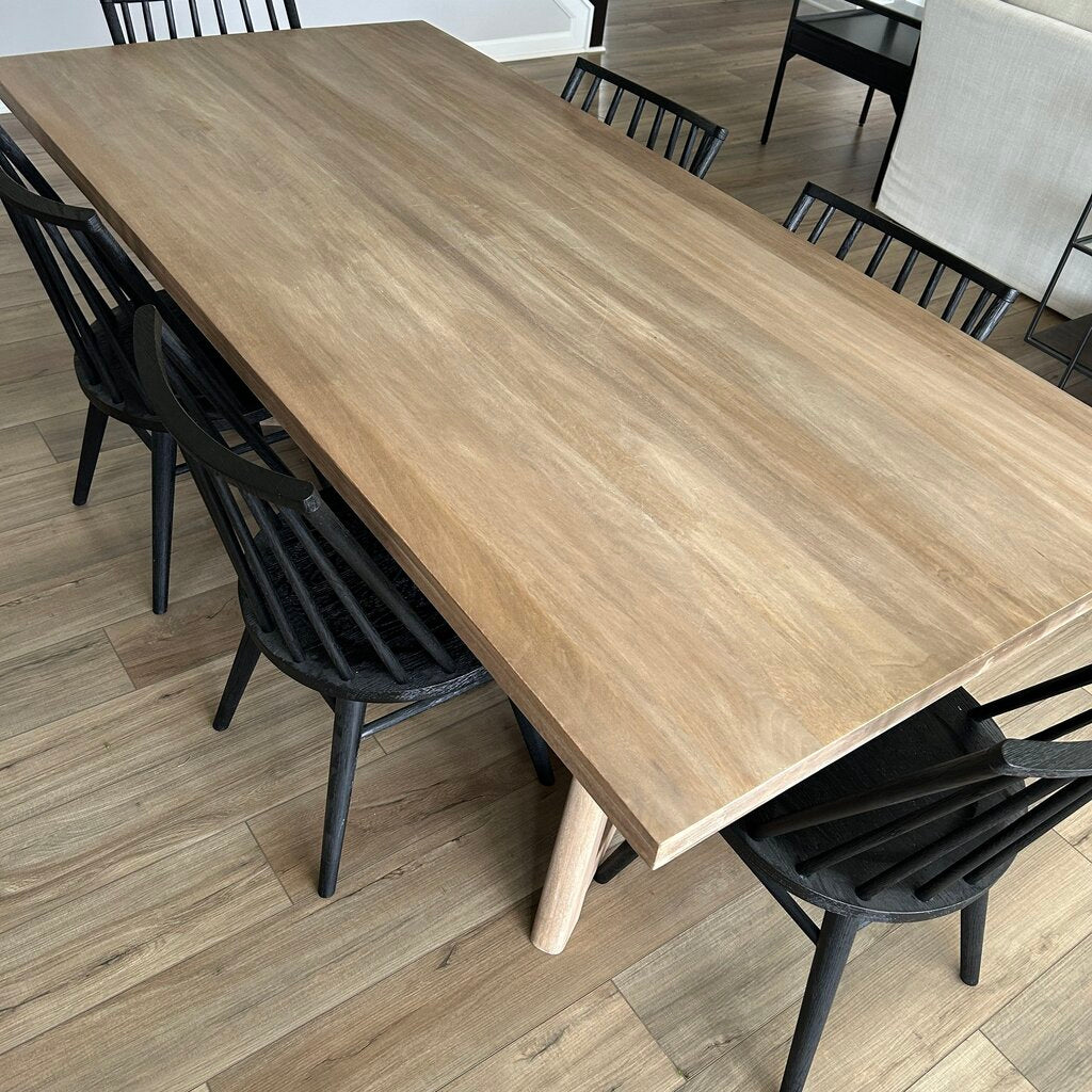 Mercana Dining Table & 6 Four Hands Chairs