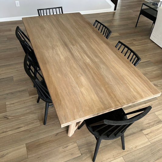 Mercana Dining Table & 6 Four Hands Chairs