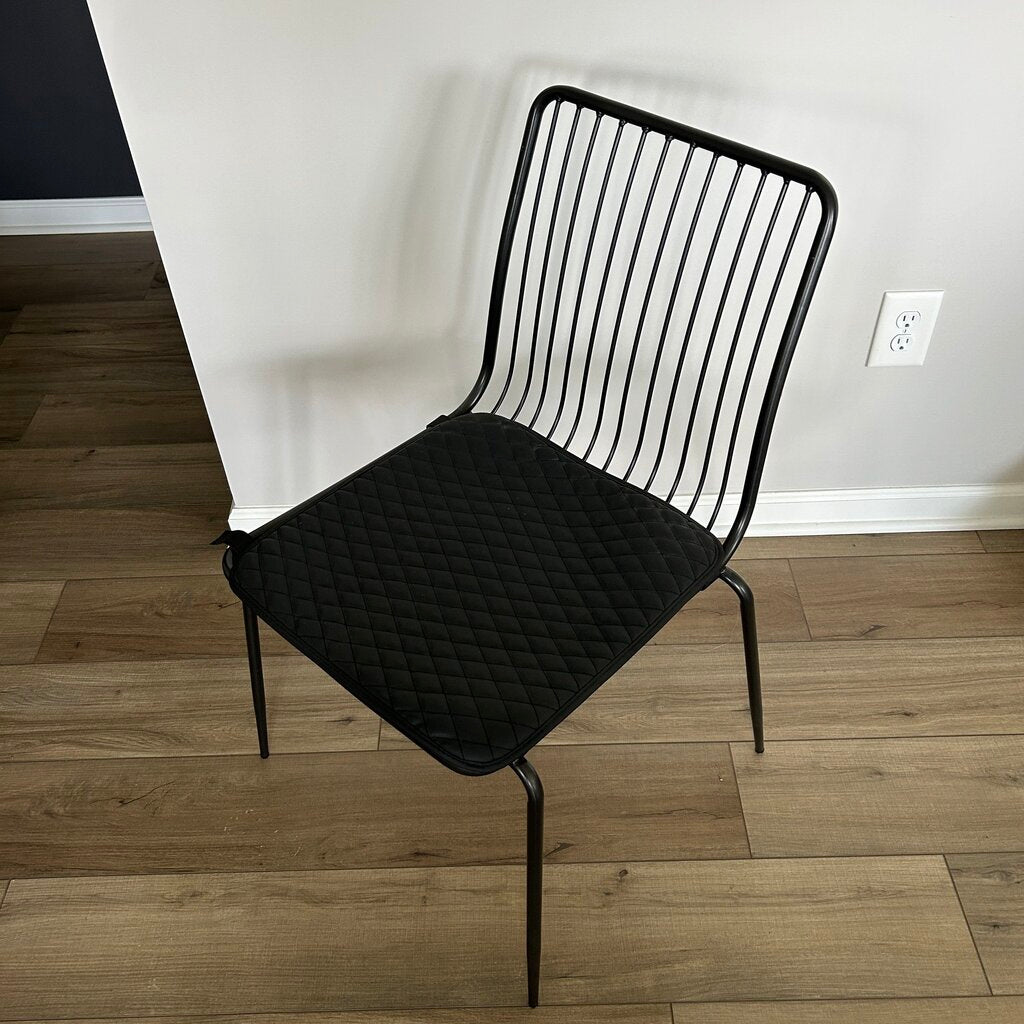 Thomas Metal Desk Chair with Chair Pad