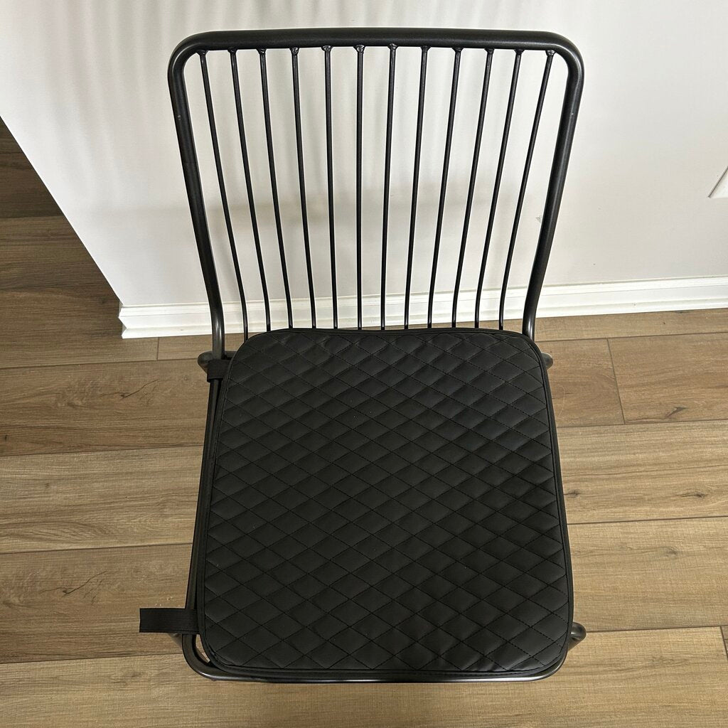 Thomas Metal Desk Chair with Chair Pad