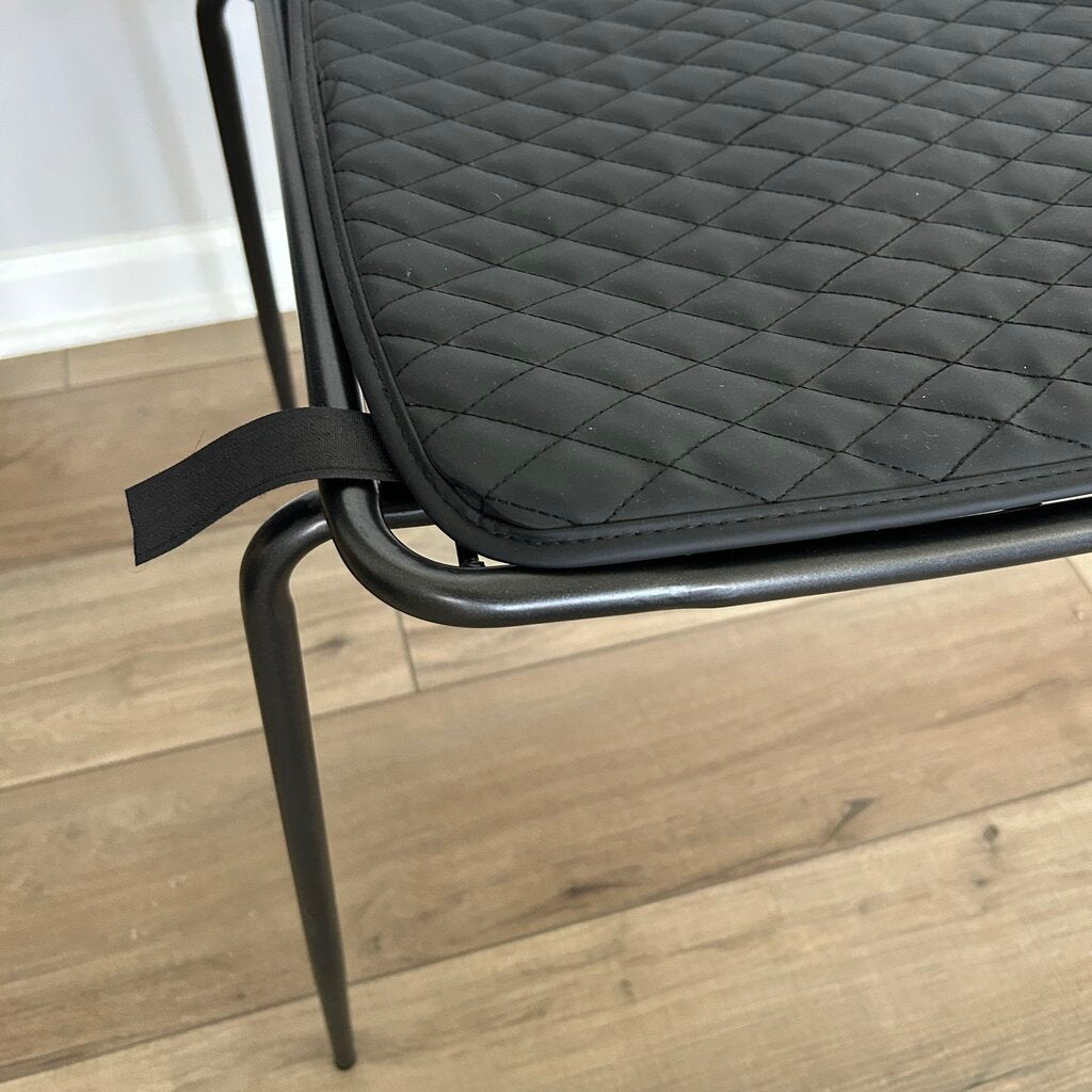 Thomas Metal Desk Chair with Chair Pad