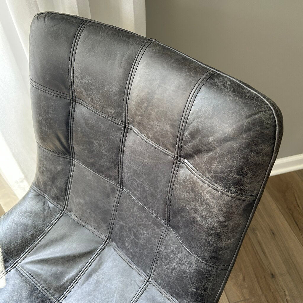 Mercana Faux Leather Patchwork Chair