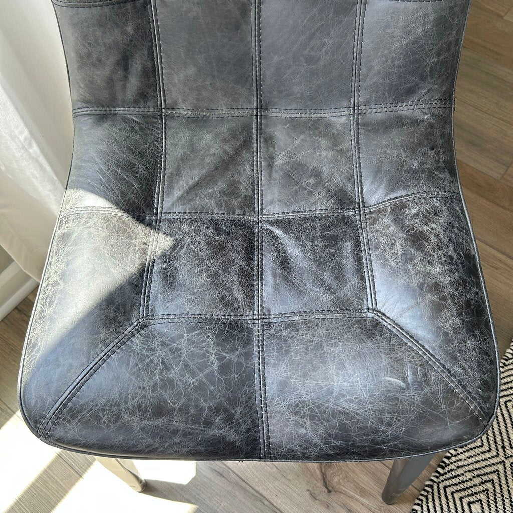 Mercana Faux Leather Patchwork Chair