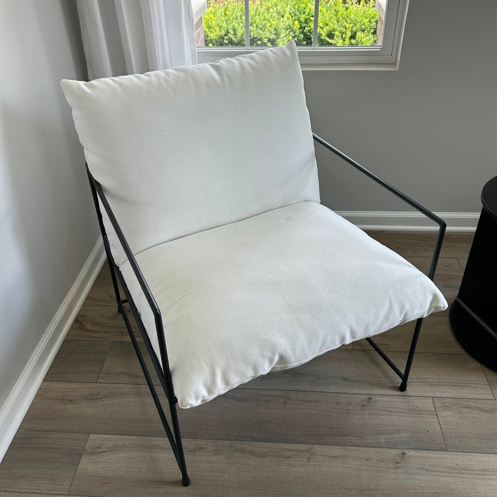 Four Hands Upholstered/Metal Chair
