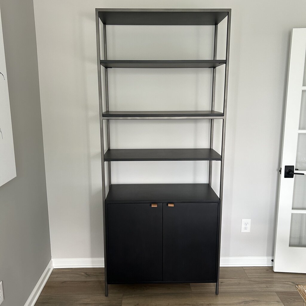 Four Hands Metal Bookshelf