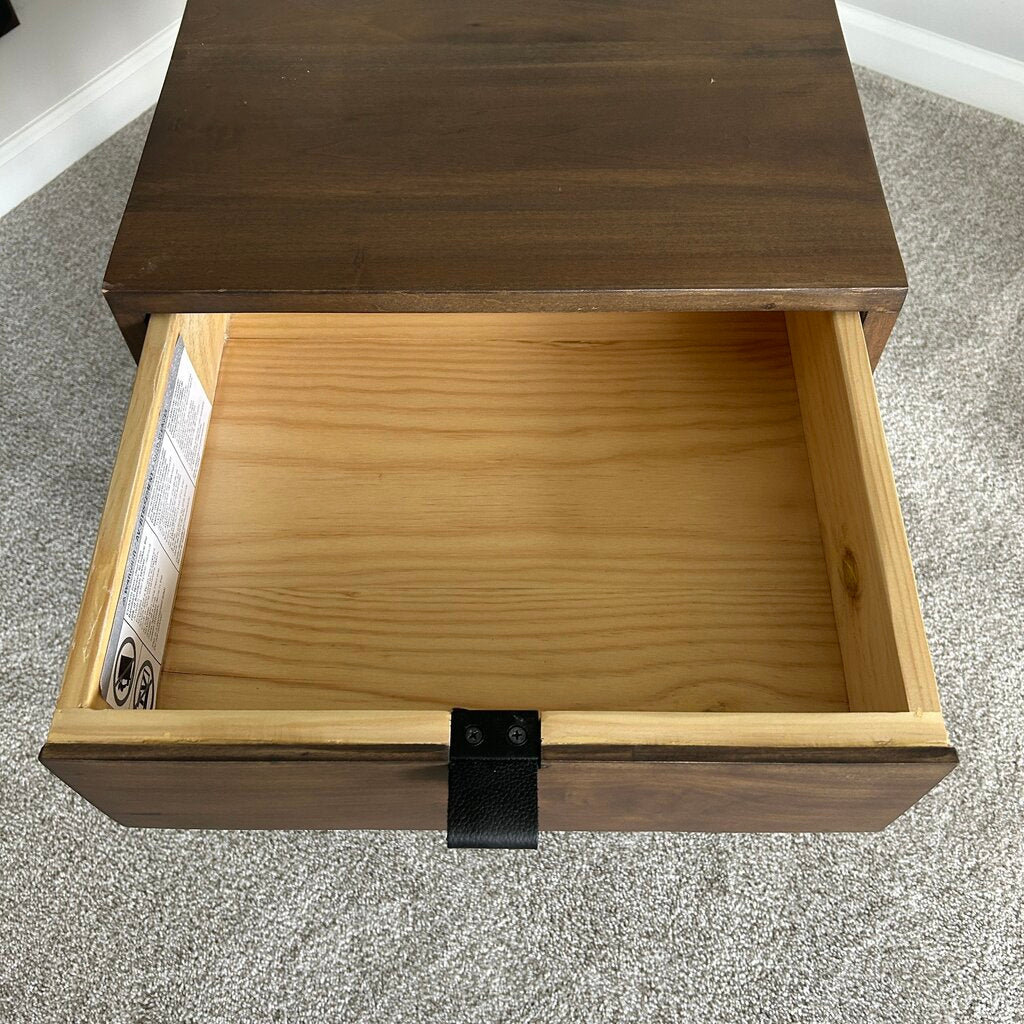 Four Hands Side Table with Drawer