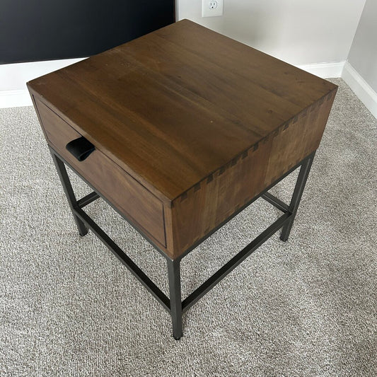 Four Hands Side Table with Drawer