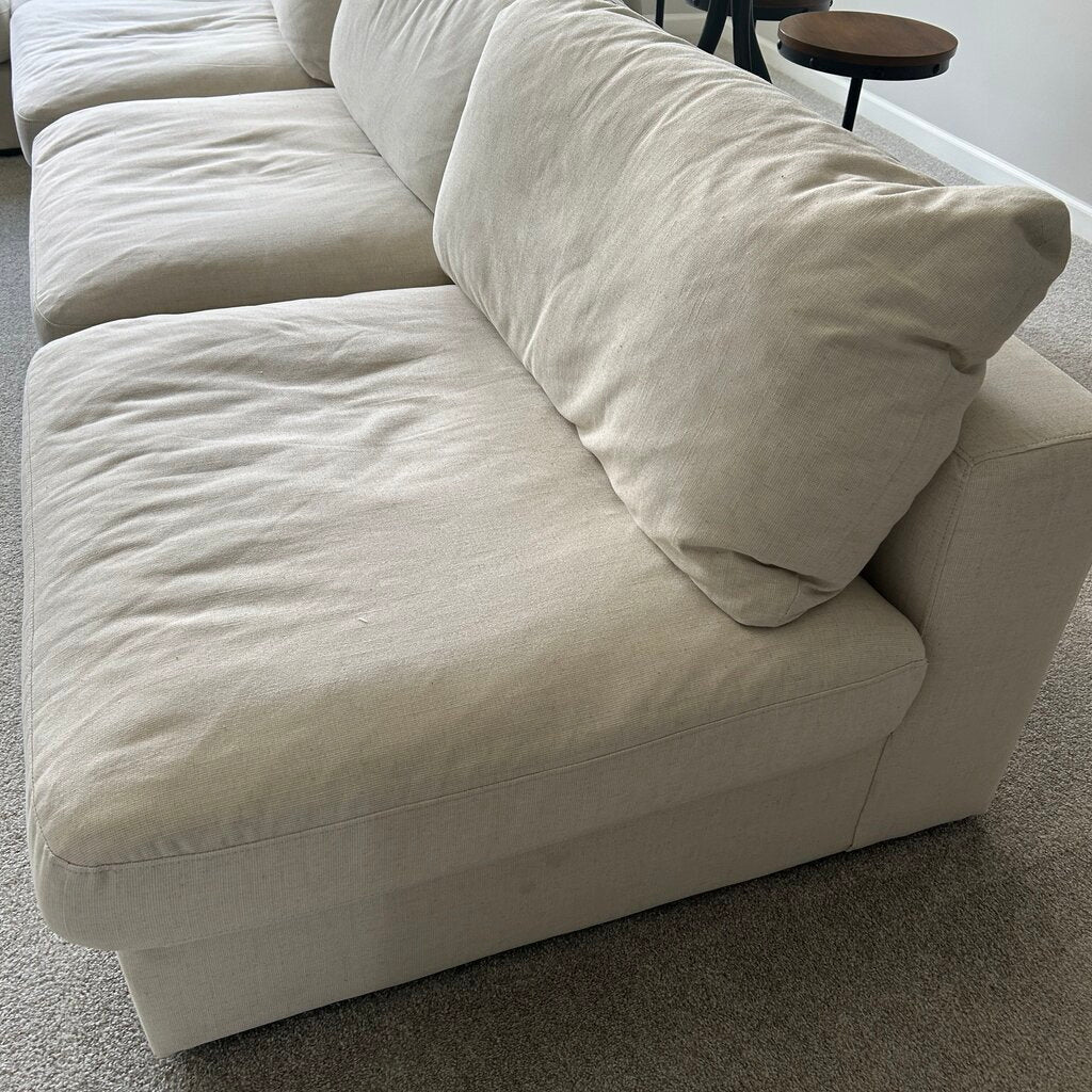 6 Pc Modular Sectional Sofa AS IS