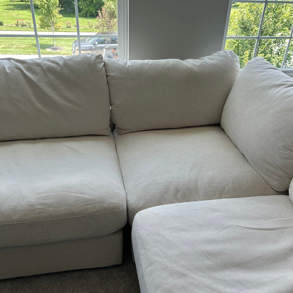 6 Pc Modular Sectional Sofa AS IS