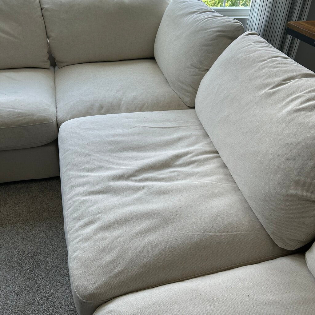 6 Pc Modular Sectional Sofa AS IS