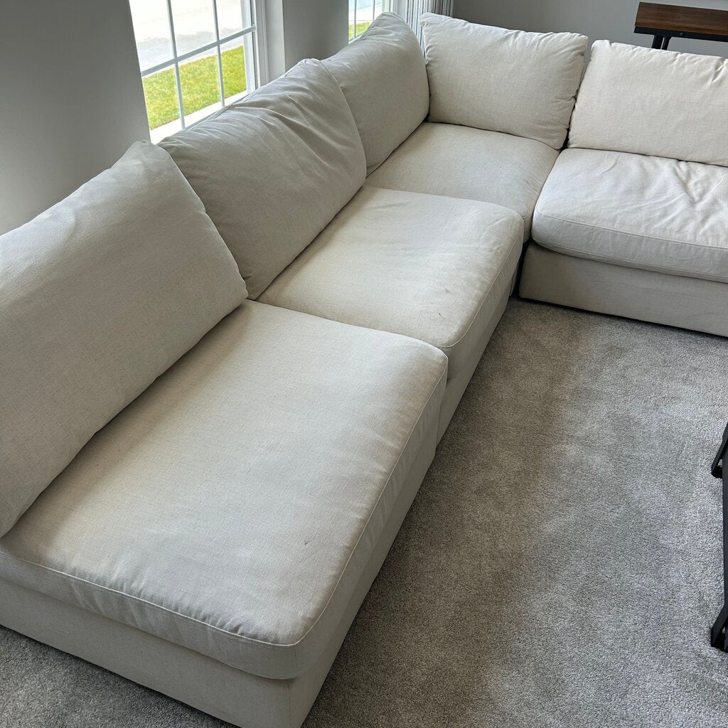6 Pc Modular Sectional Sofa AS IS