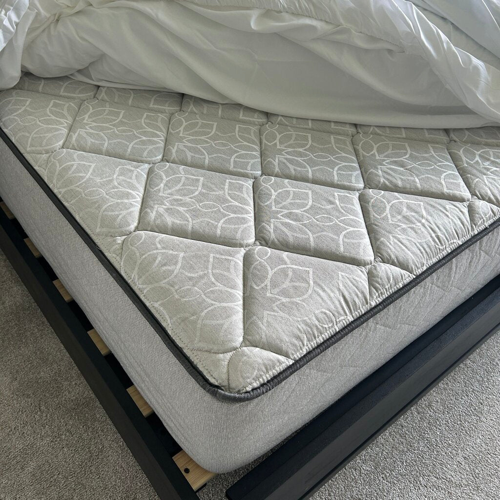 Four Hands King Bed, Mattress & Bedding