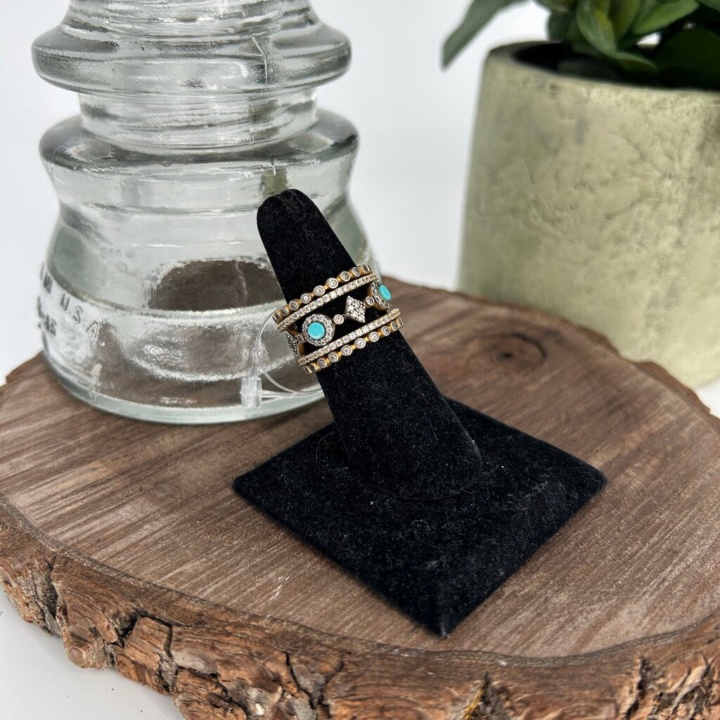 Frieda Rothman 5 Stack Ring Set