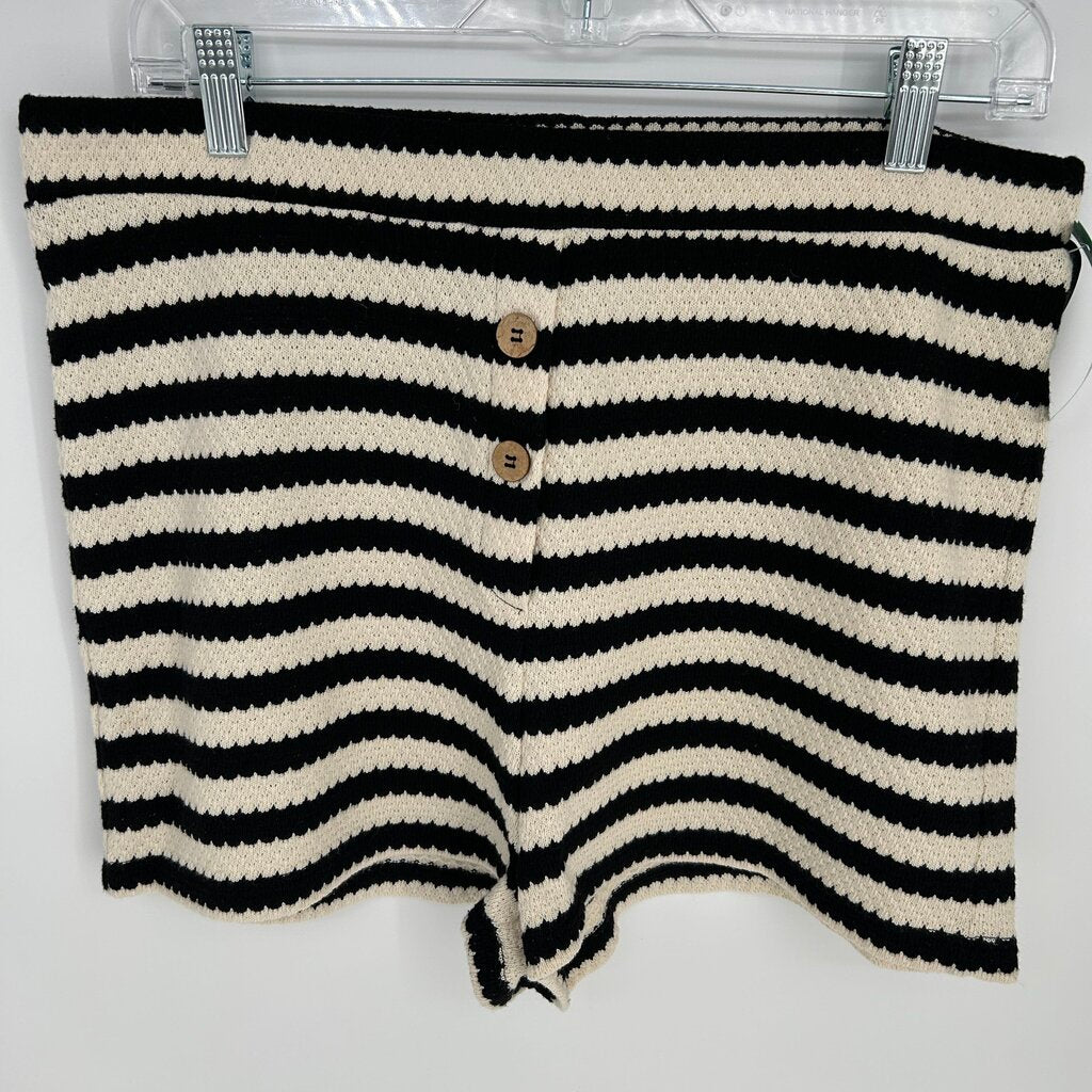 Maeve Knit Stripe Shorts