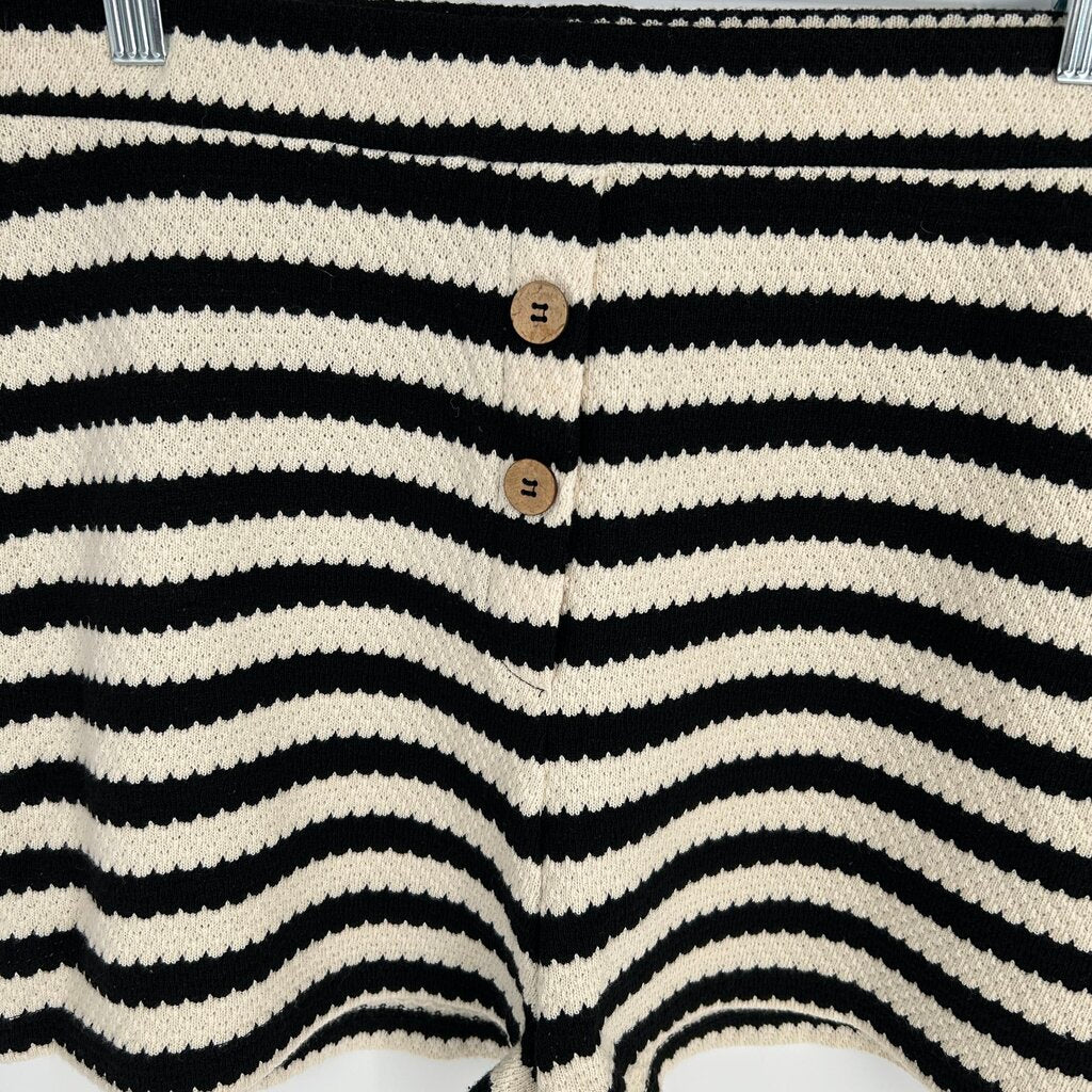 Maeve Knit Stripe Shorts