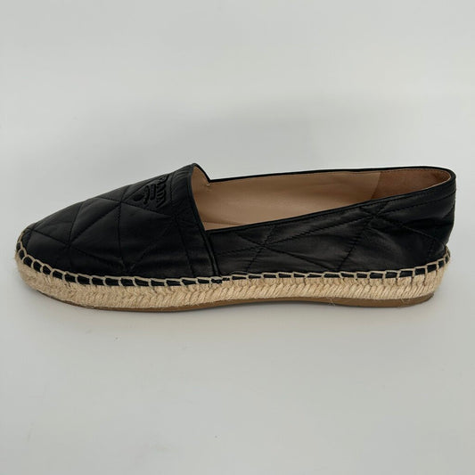 Prada Leather Espadrilles